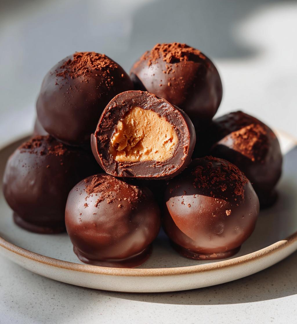 how to dip buckeyes in chocolate