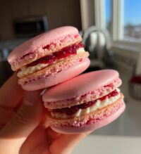 how to make galentines macarons
