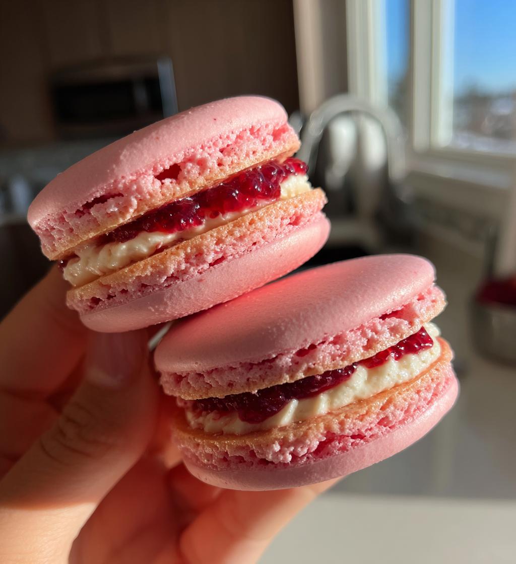how to make galentines macarons