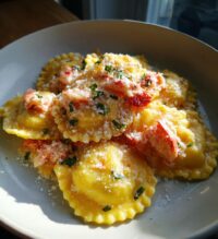 how to make lobster ravioli