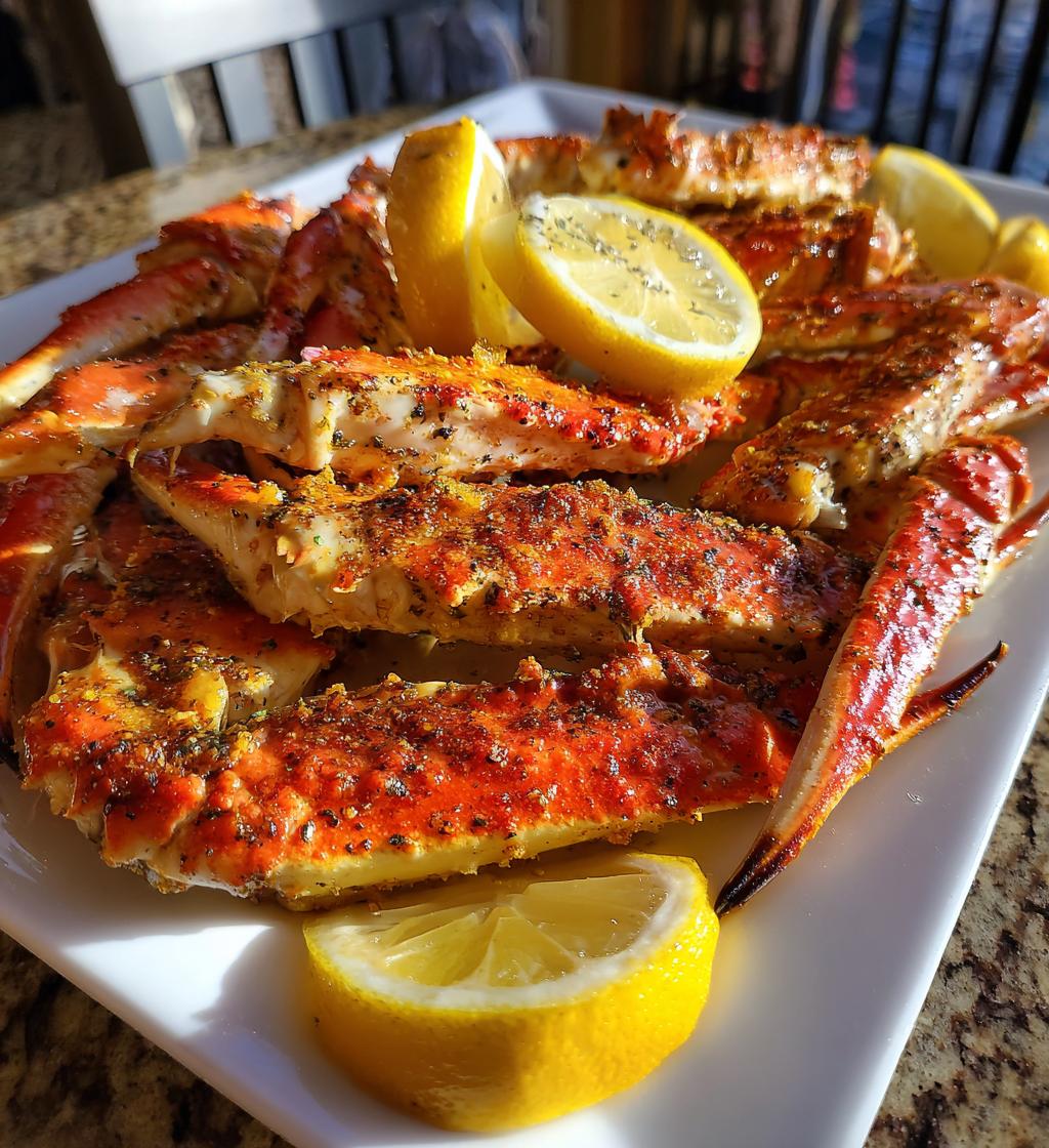 how to season crab legs