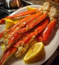 how to serve crab legs