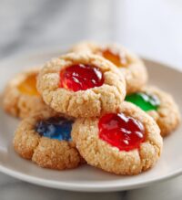 jelly thumbprint cookies