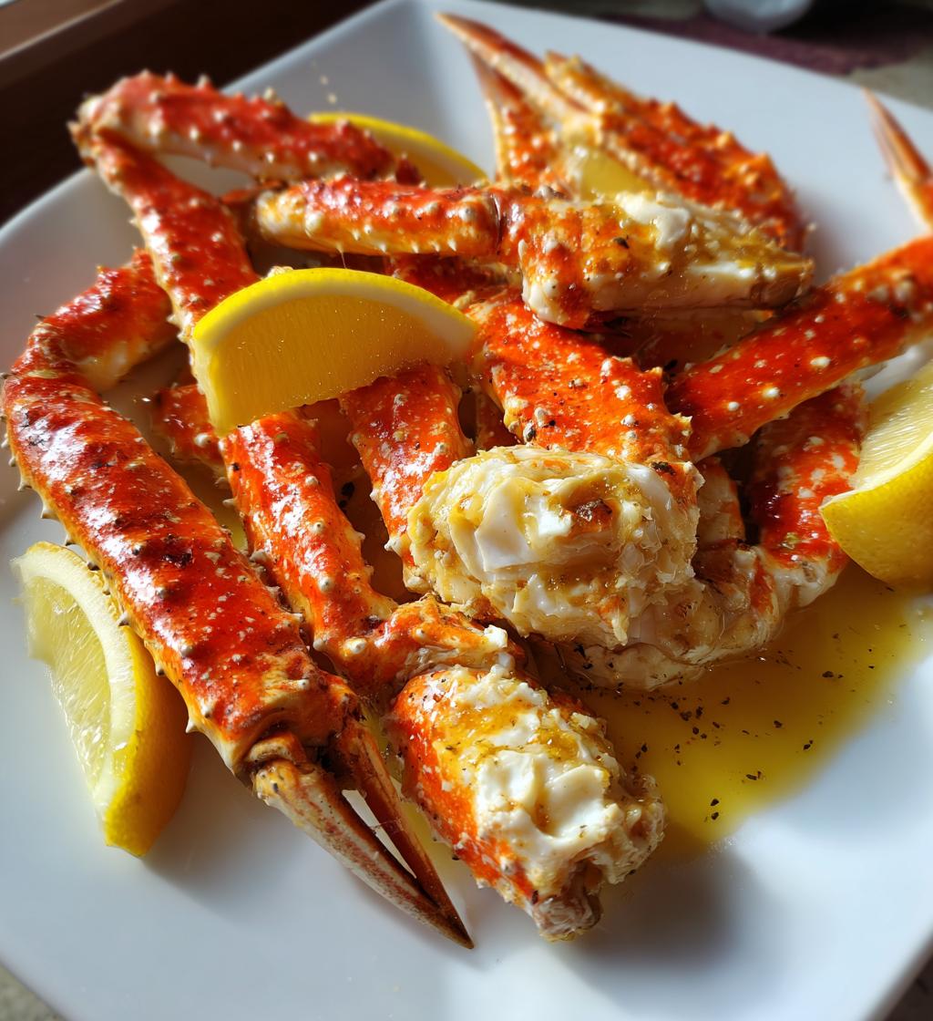 King Crab Legs Recipe Boiled 17 Minutes To Seafood Bliss Vihaad Recipes