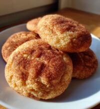 large snickerdoodle cookies