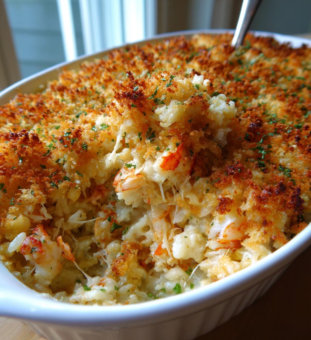 lazy lobster casserole