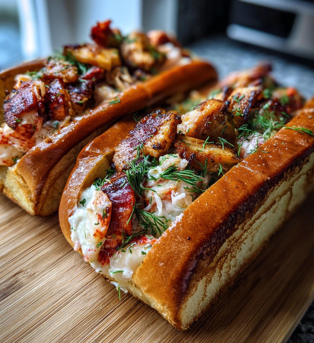 lions mane lobster rolls
