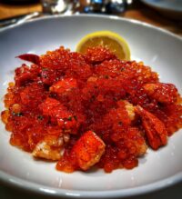 lobster and caviar