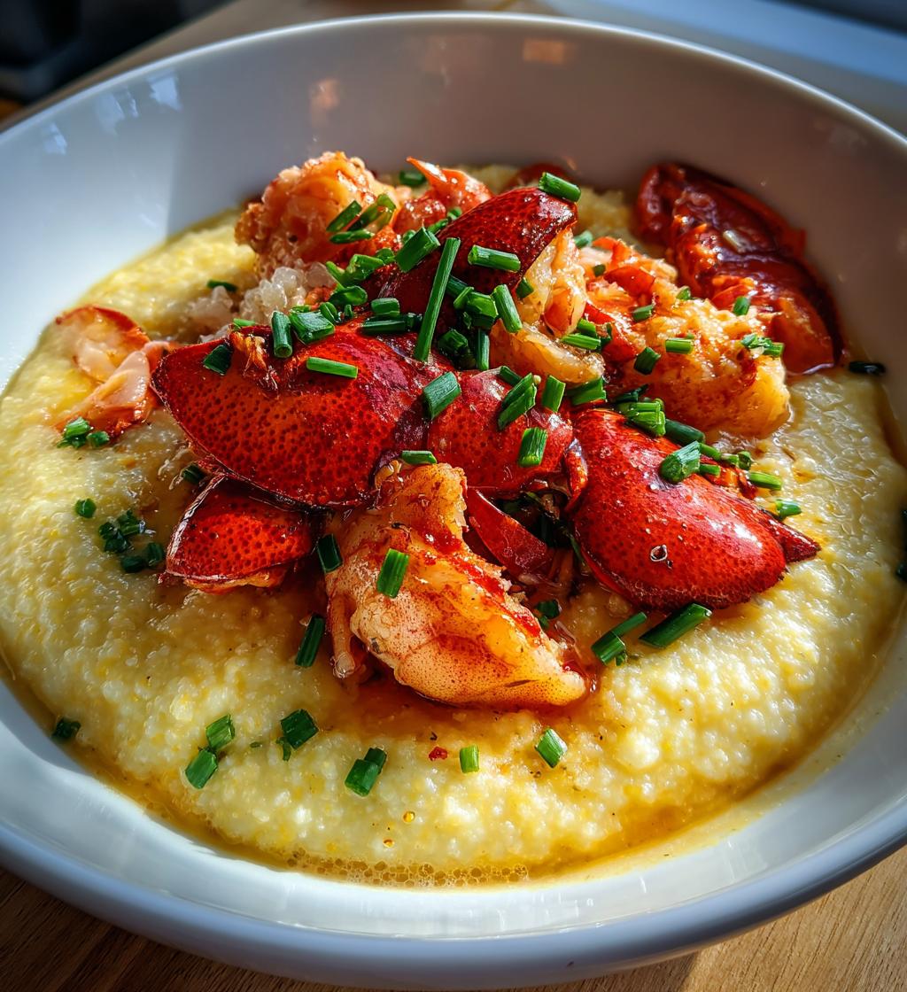 lobster and grits