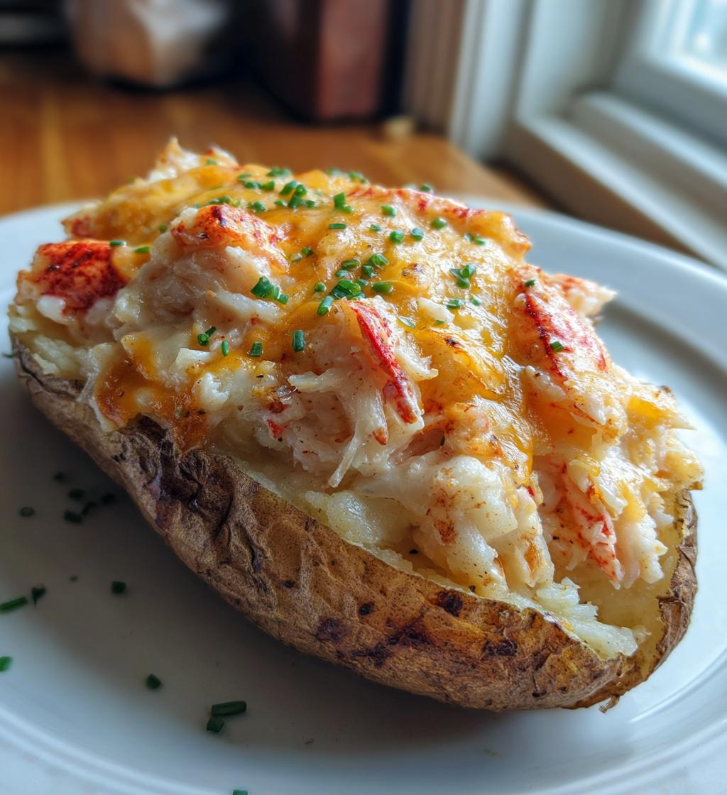 lobster baked potato