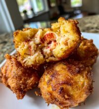 lobster beignets