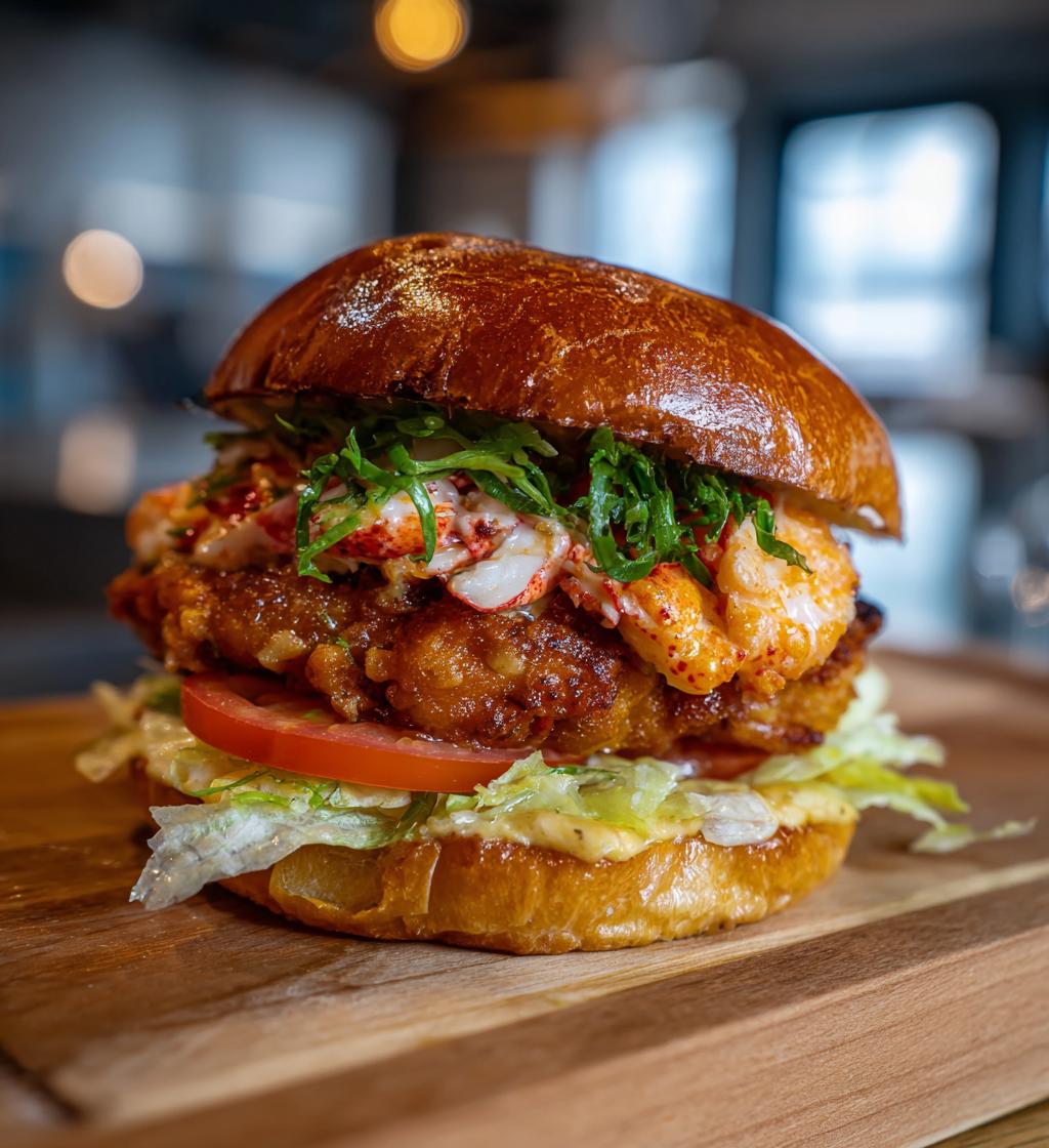 lobster burger recipe