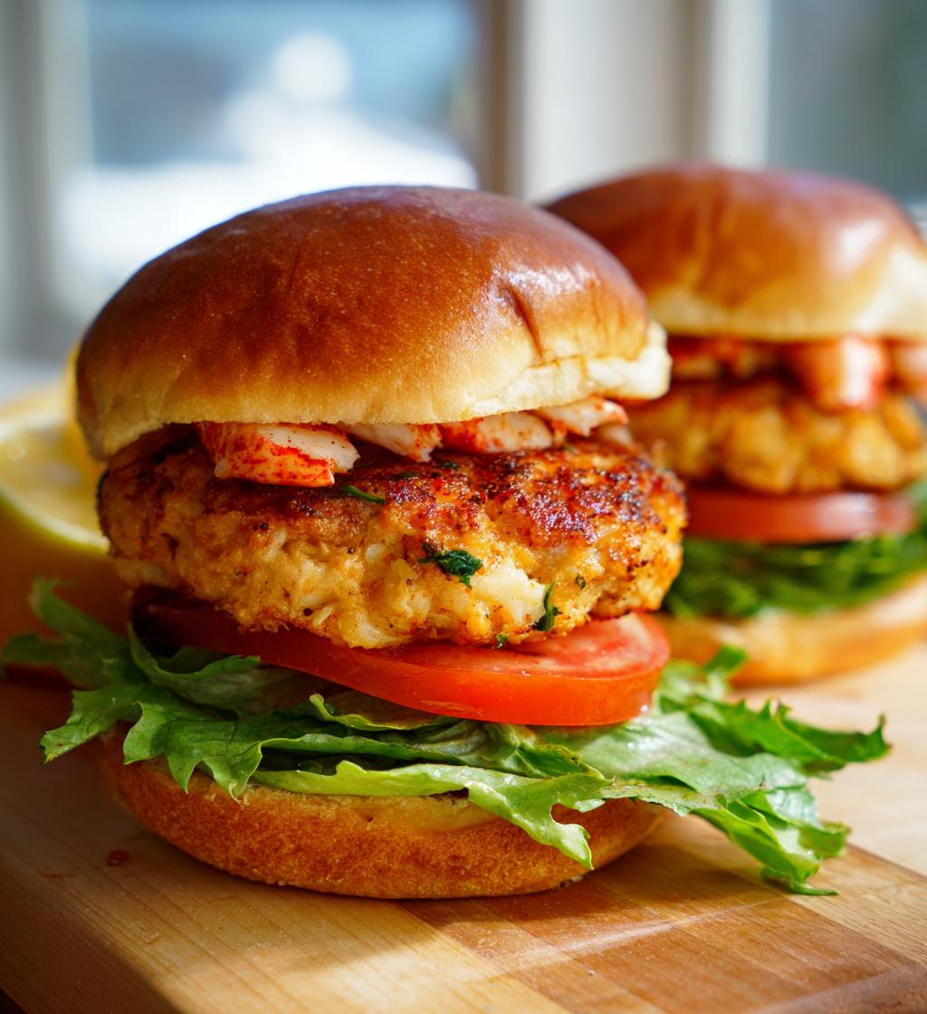lobster burgers