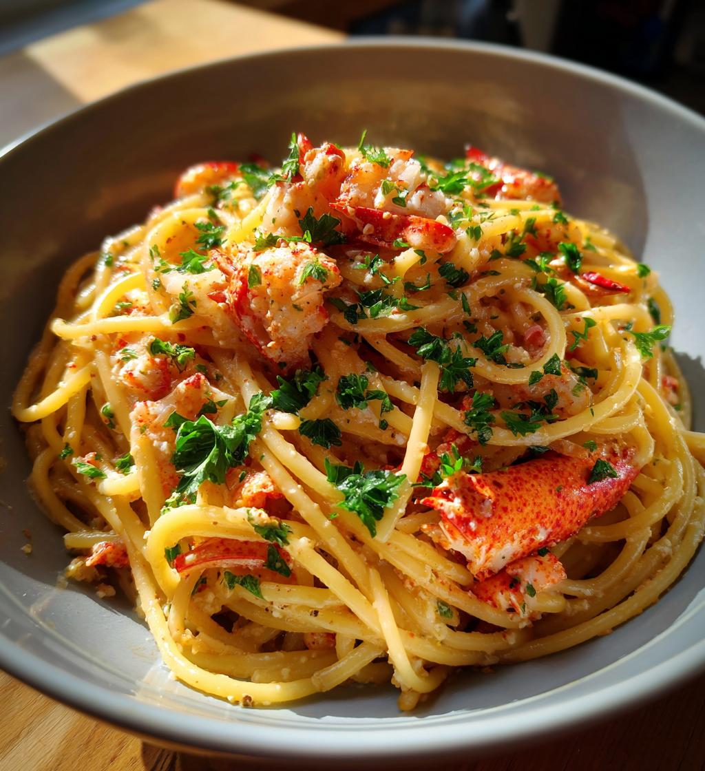 lobster butter pasta