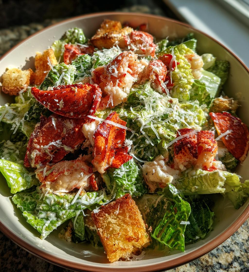 lobster caesar salad