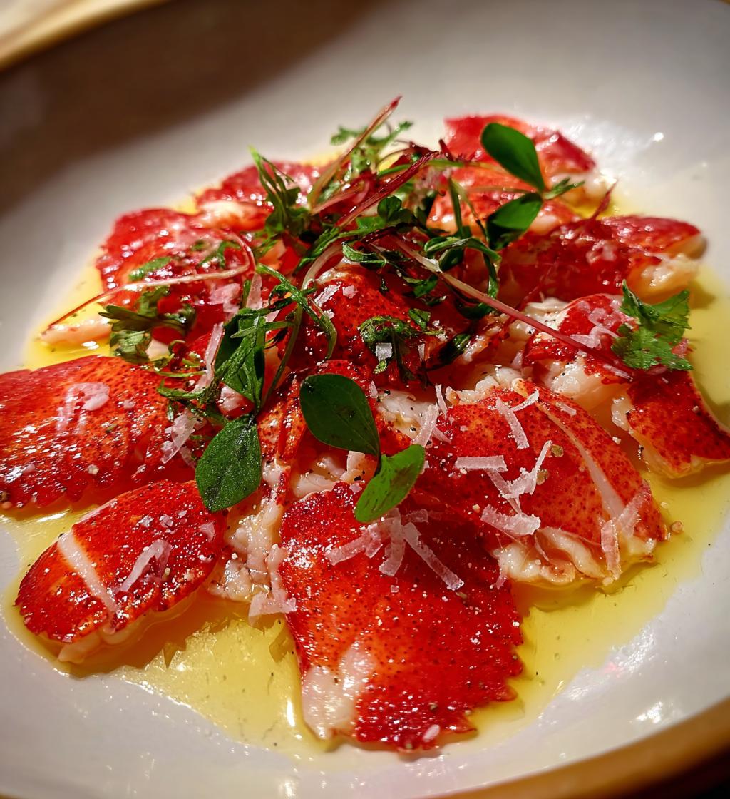 lobster carpaccio