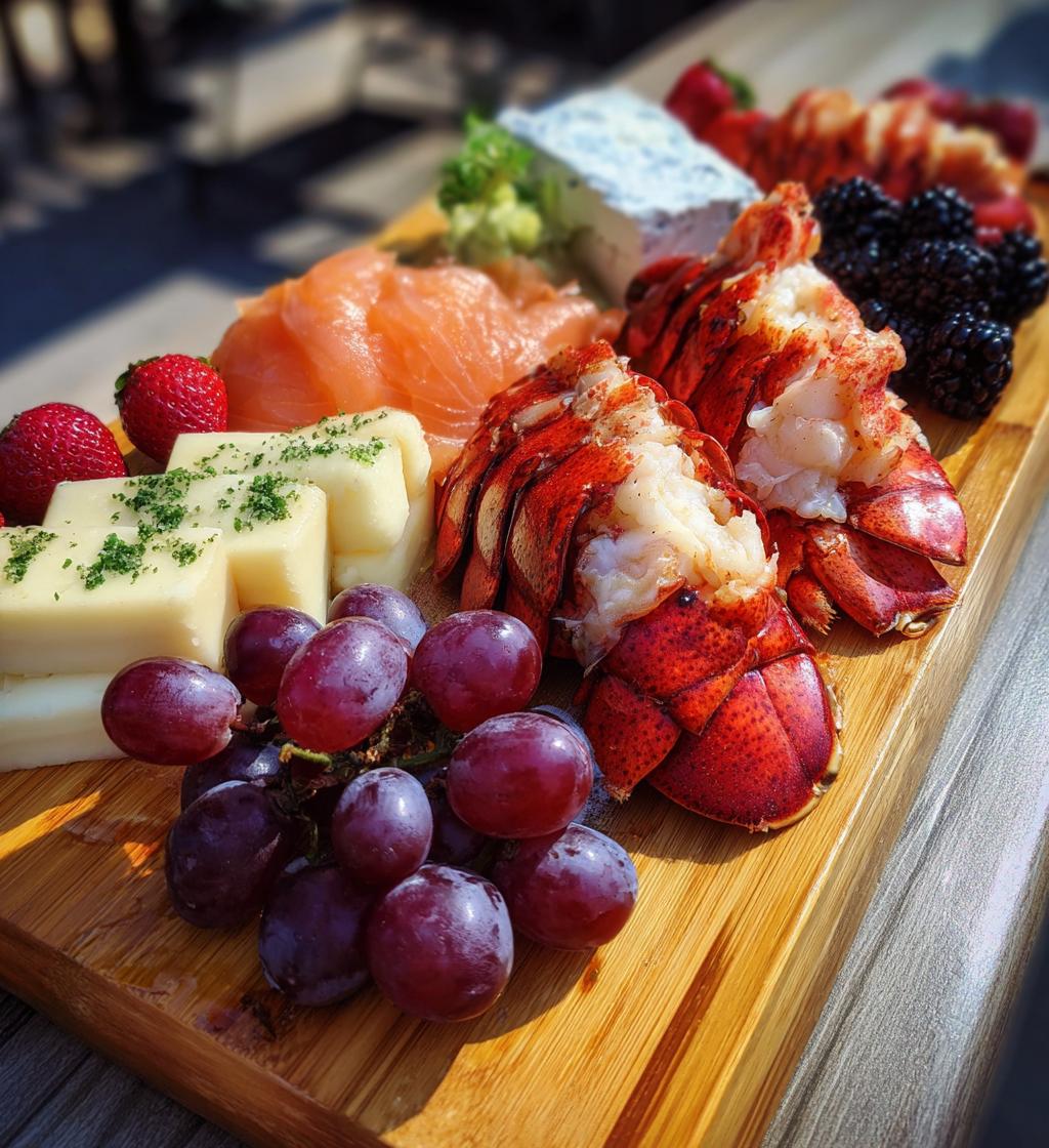 lobster charcuterie board