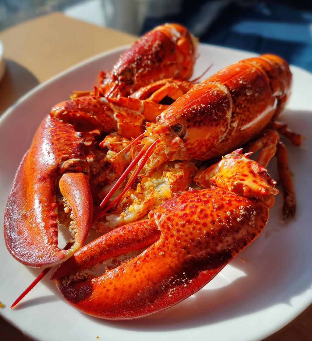 lobster close up