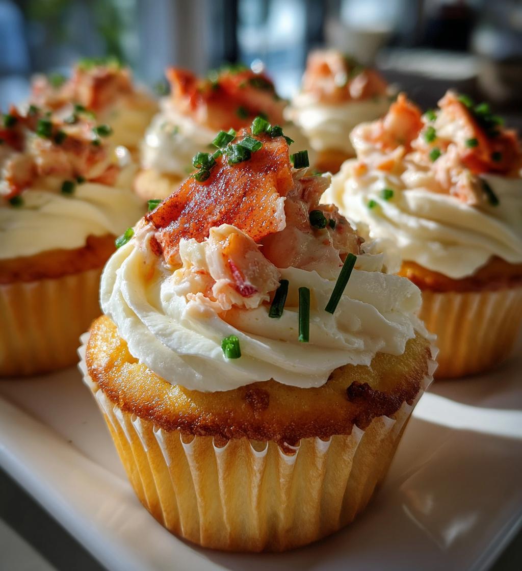 lobster cupcakes