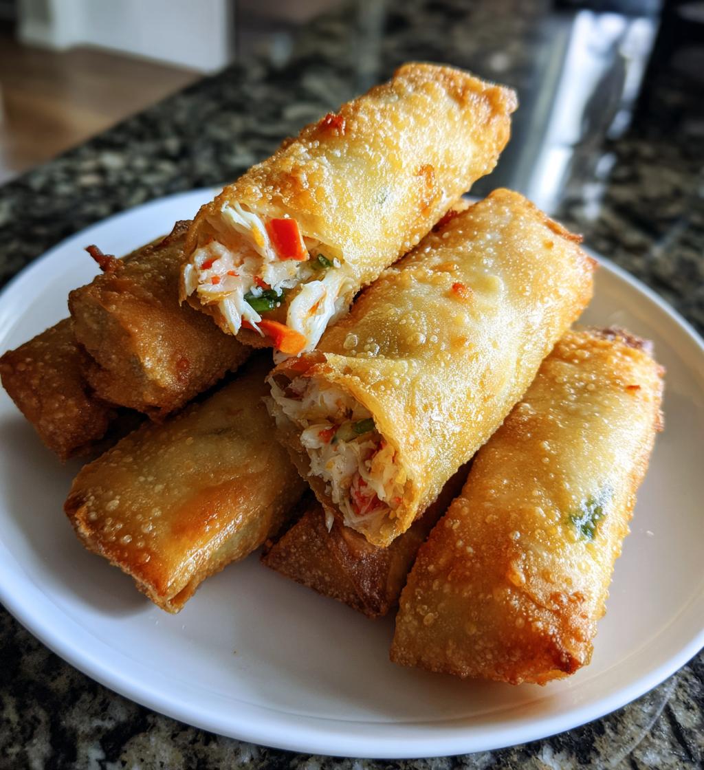 lobster egg rolls