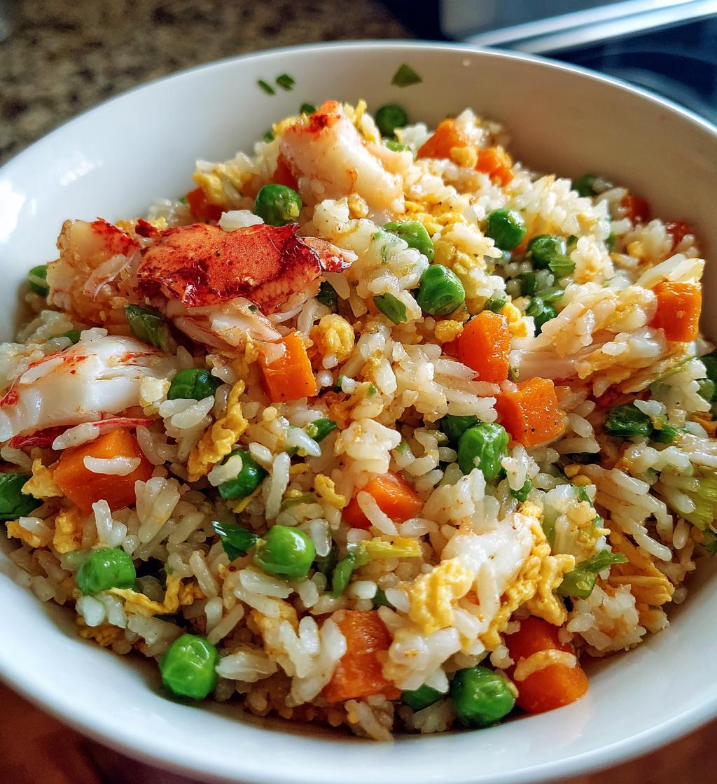 lobster fried rice recipe