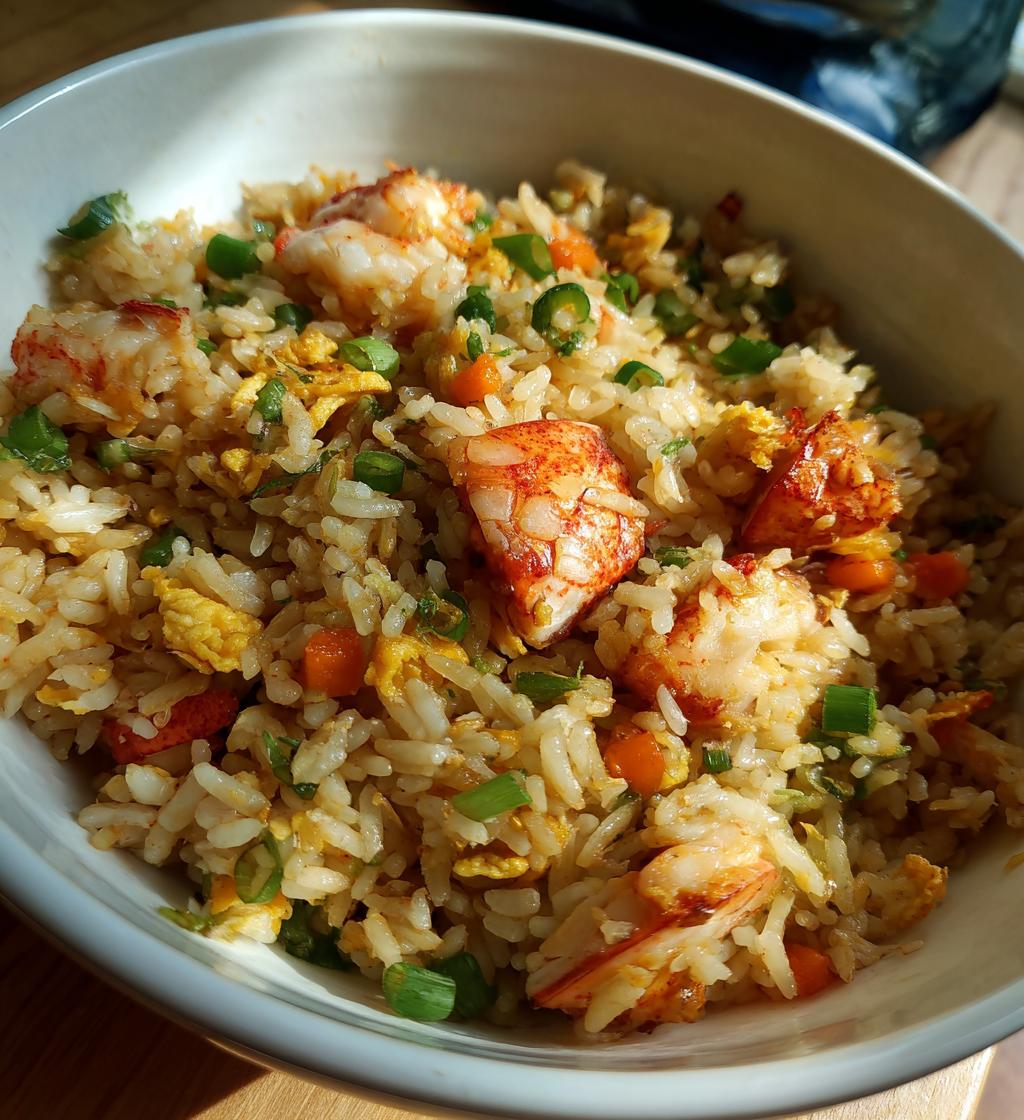 lobster fried rice