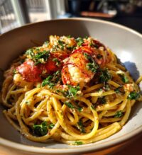 lobster garlic noodles