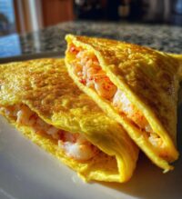 lobster omelette