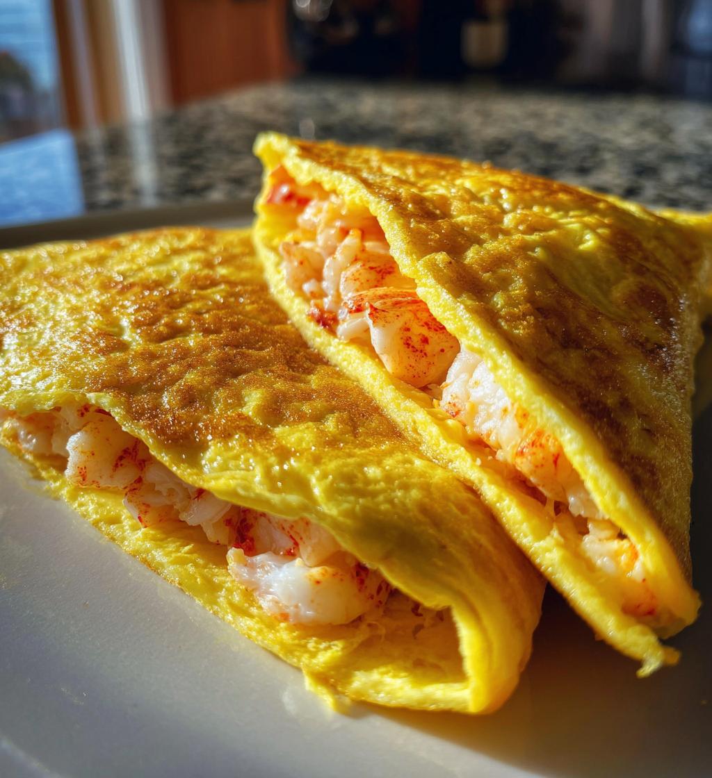 lobster omelette