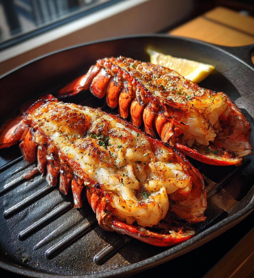 lobster on blackstone griddle