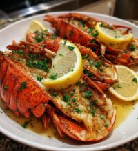 lobster on plate