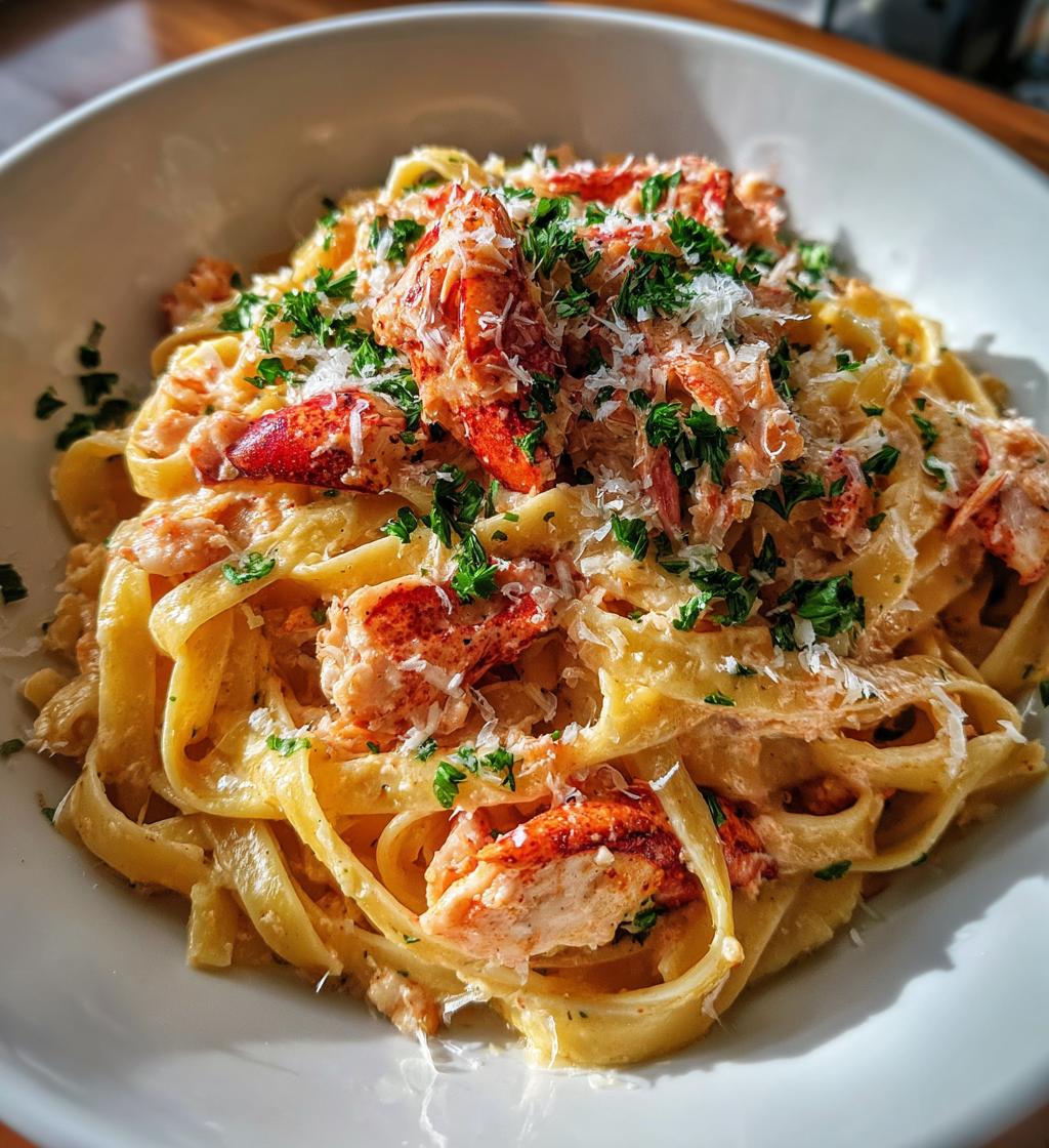 lobster pasta recipe cream sauces
