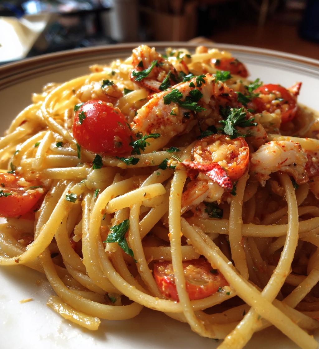 lobster pasta recipe linguine