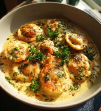 lobster ravioli alfredo