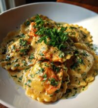 lobster ravioli sauce butter