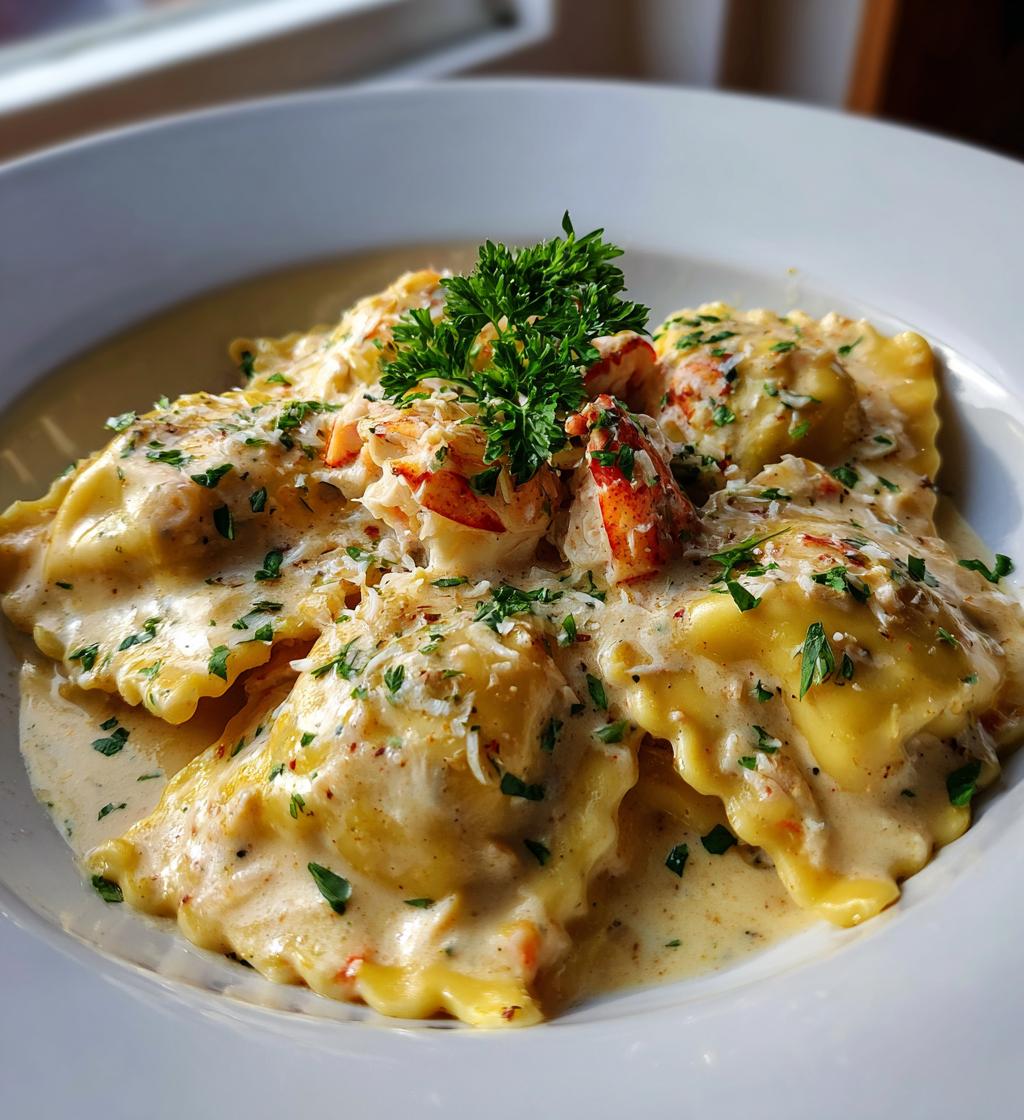 lobster ravioli sauce easy