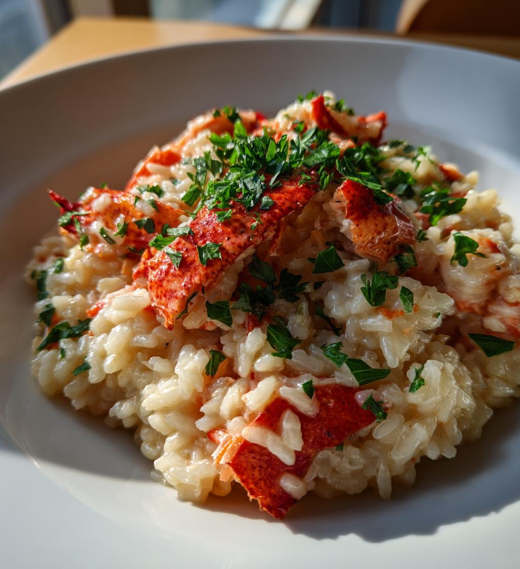 lobster risotto
