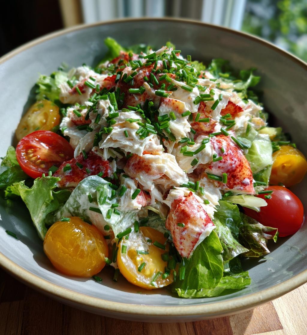 lobster roll salad