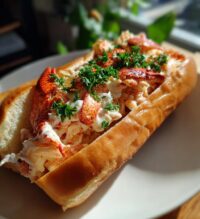 lobster roll sandwich