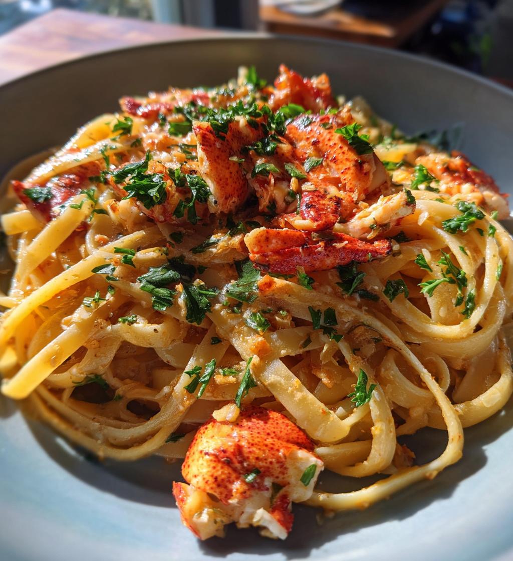 lobster sauce for pasta