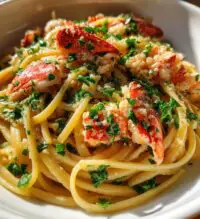 lobster scampi linguini