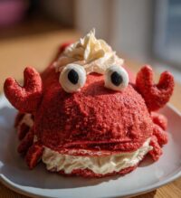 lobster shaped cake