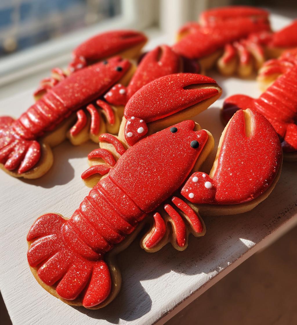 lobster sugar cookies