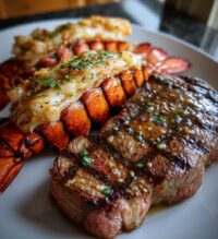 lobster surf and turf