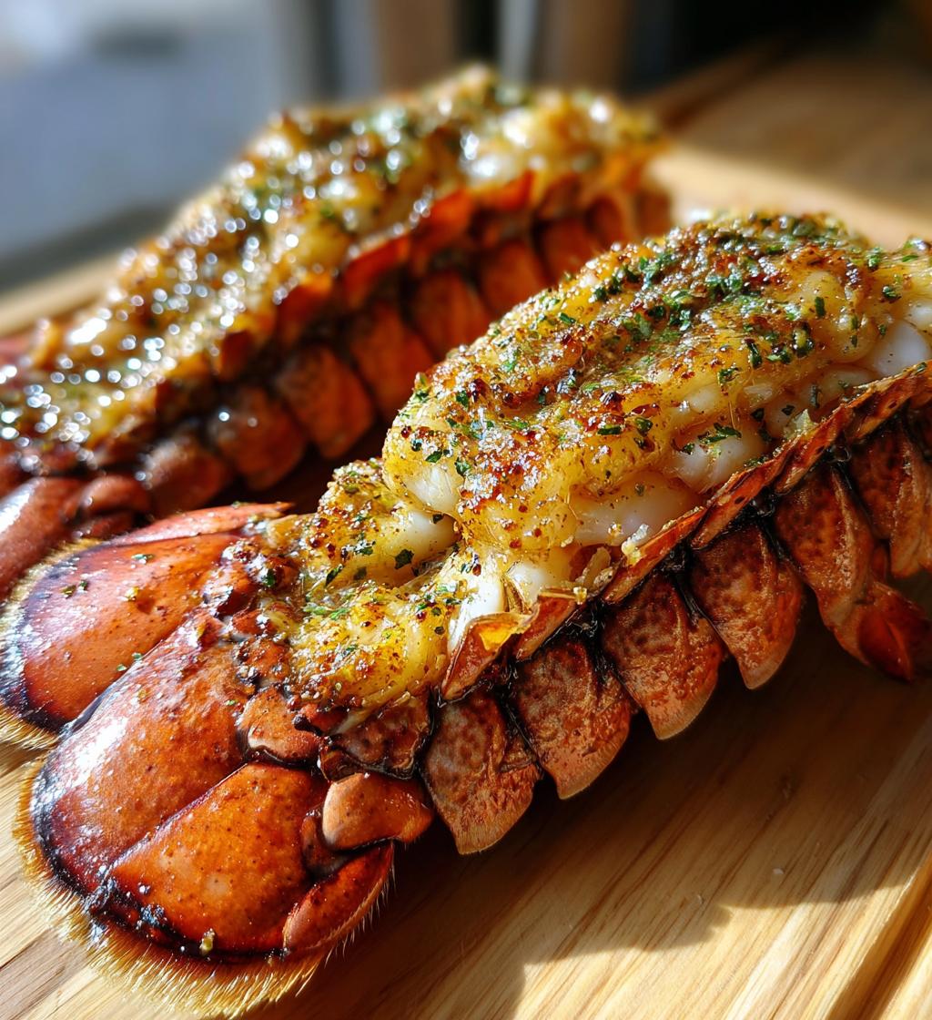 lobster tail broiled