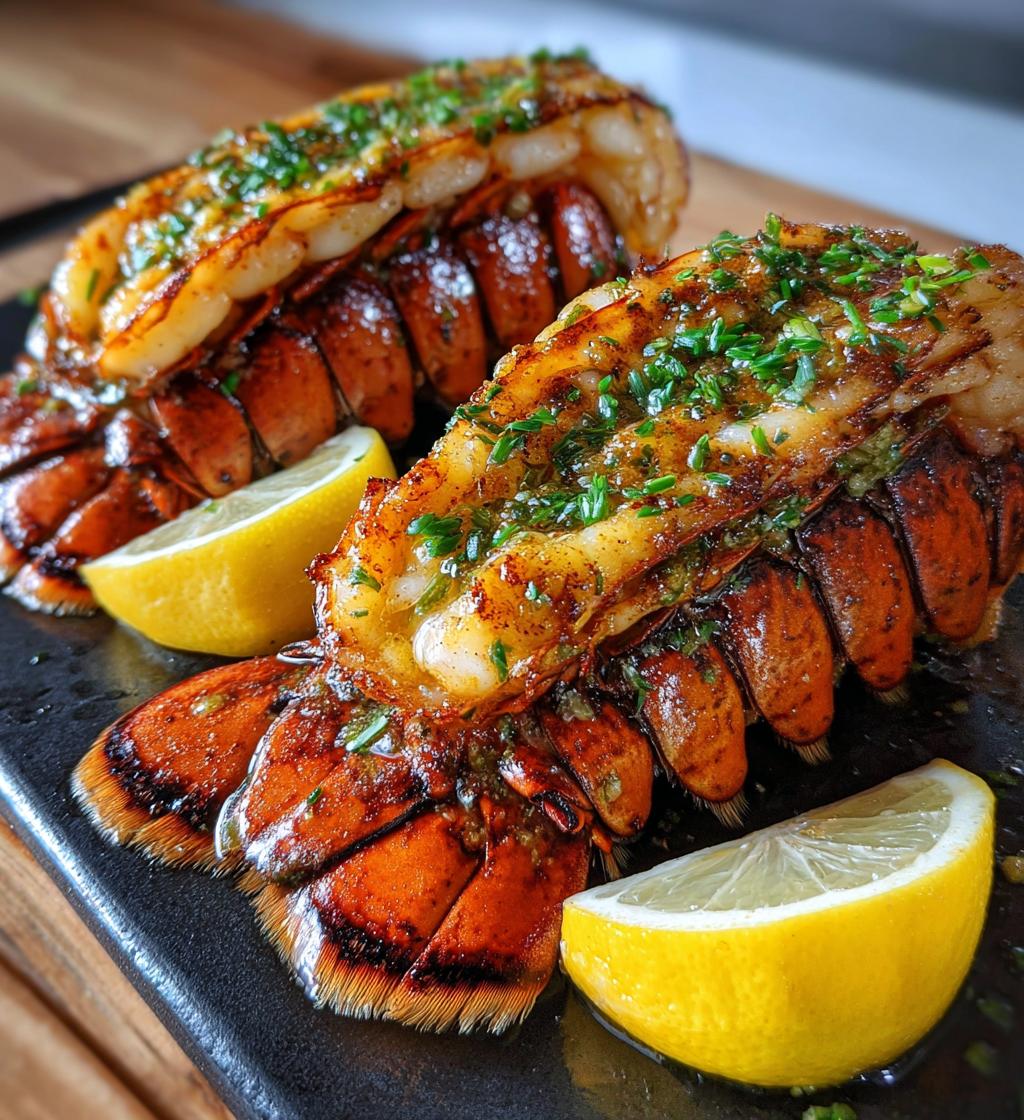 lobster tail on blackstone griddle