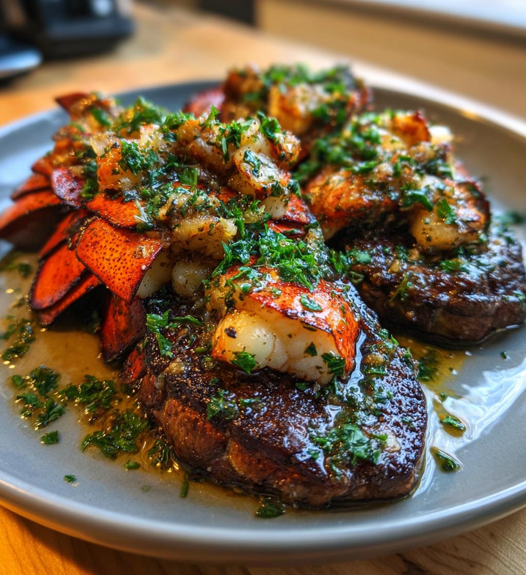 lobster topping for steak