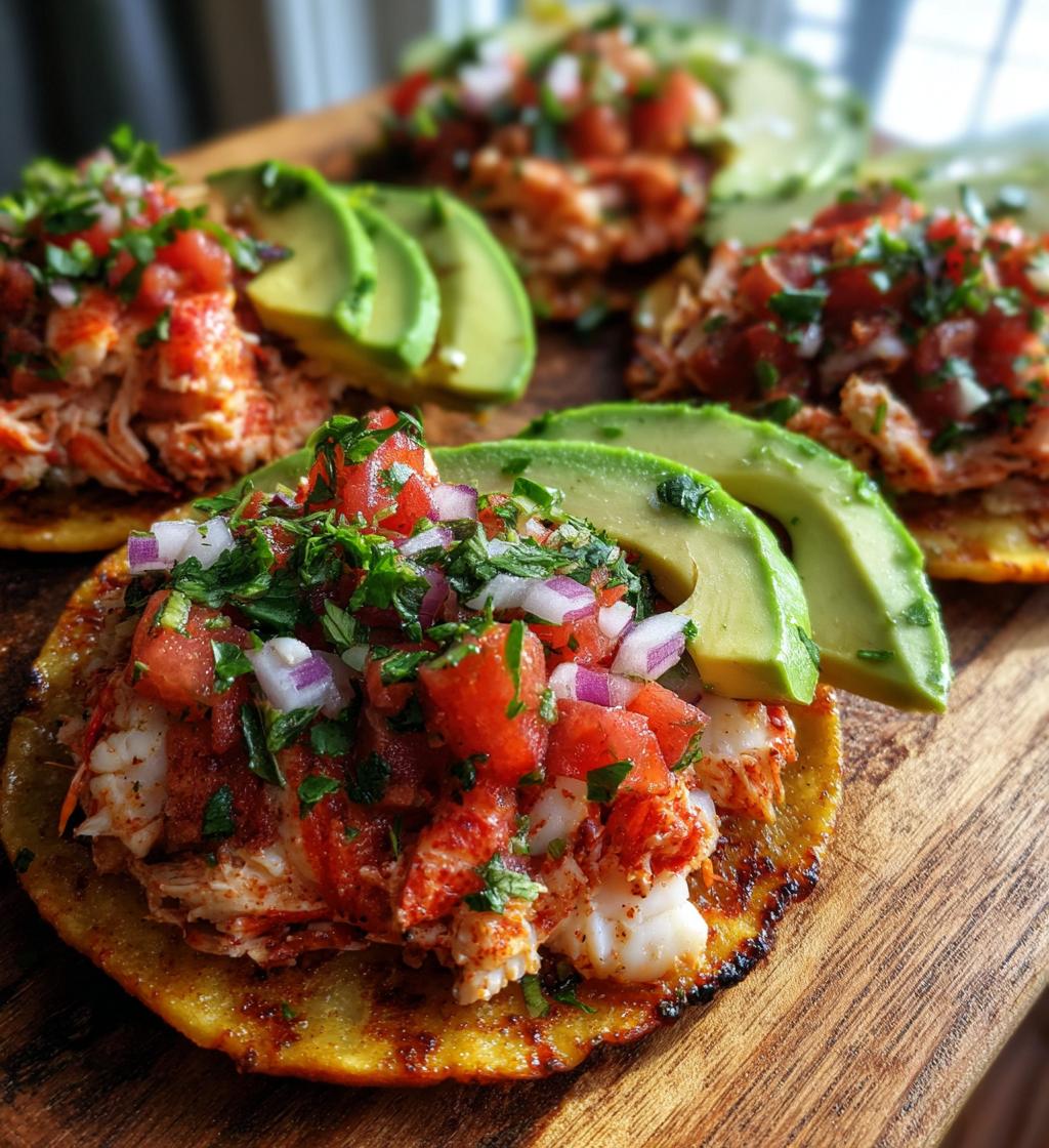 lobster tostadas