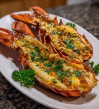 lobster with garlic butter