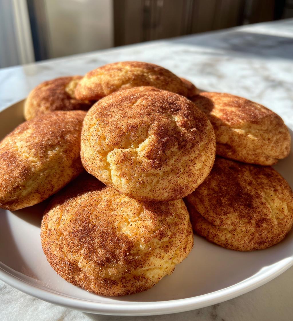 maple snickerdoodle cookies